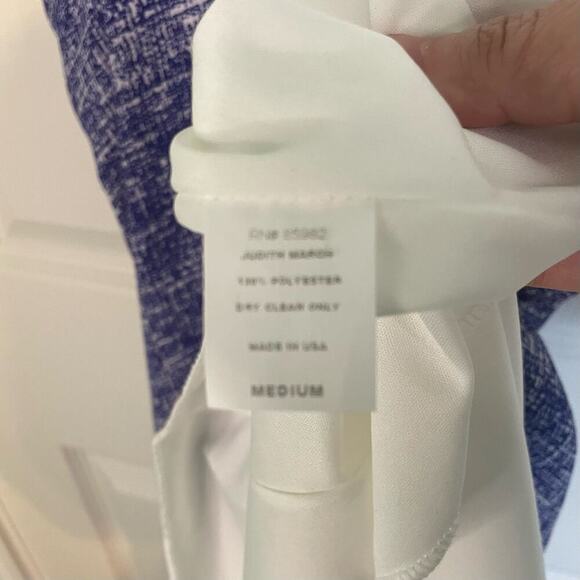 NWT Judith March Mini Dress Purple w/ Tassels Sundress Vacation Size Medium - Picture 7 of 8